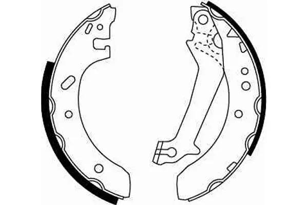 Brake Shoe Set TRW Braking 