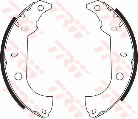 Brake Shoe Set TRW Braking 