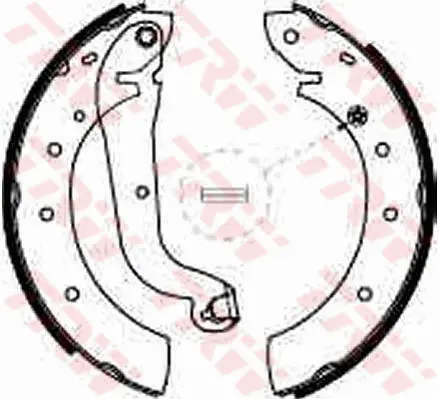 Brake Shoe Set TRW Braking 