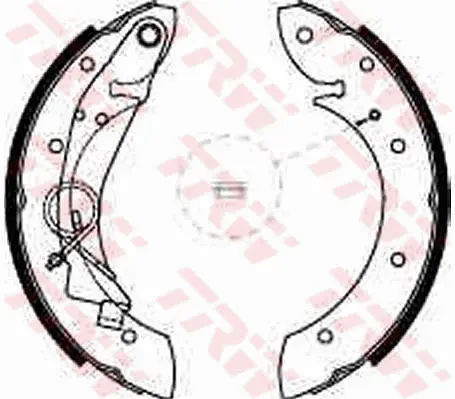 Brake Shoe Set TRW Braking 