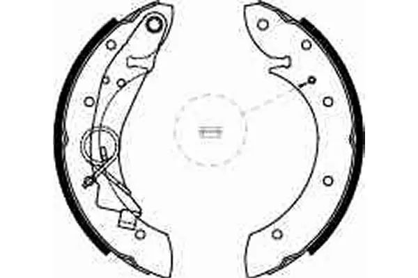 Brake Shoe Set TRW Braking 