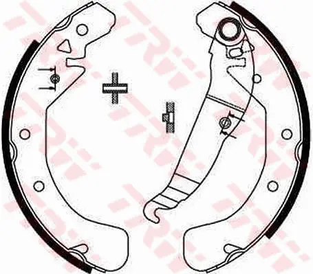 Brake Shoe Set TRW Braking 