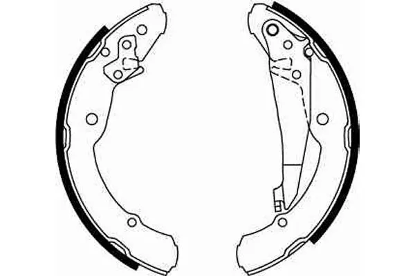 Brake Shoe Set TRW Braking 