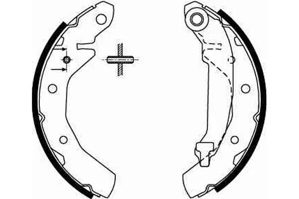 Brake Shoe Set TRW Braking 