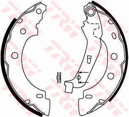 Brake Shoe Set TRW Braking 