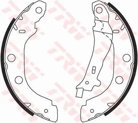 Brake Shoe Set TRW Braking 