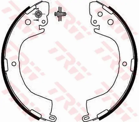 Brake Shoe Set TRW Braking 
