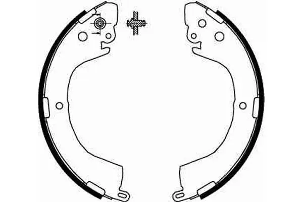Brake Shoe Set TRW Braking 