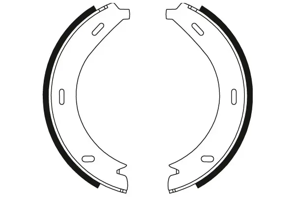 Brake Shoe Set, parking brake TRW Braking 