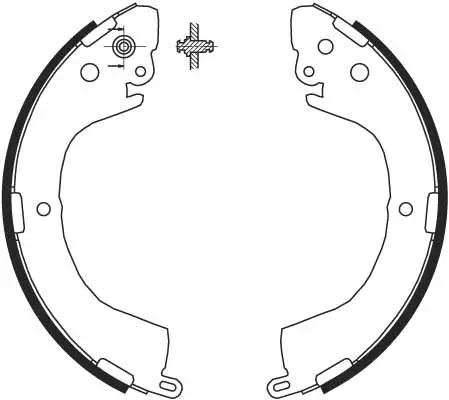 Brake Shoe Set TRW Braking 