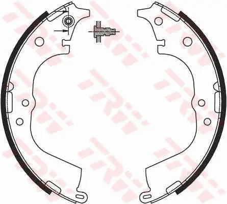 Brake Shoe Set TRW Braking 