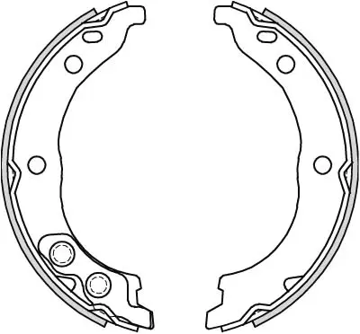 Brake Shoe Set, parking brake TRW Braking 