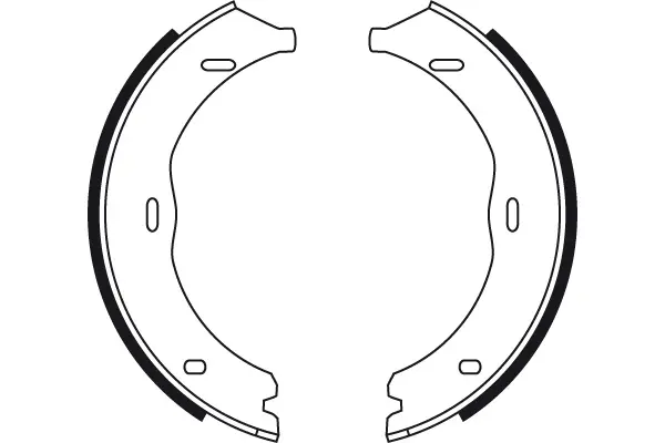 Brake Shoe Set, parking brake TRW Braking 