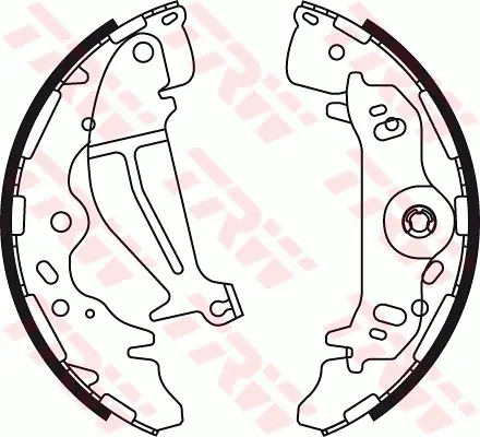 Brake Shoe Set TRW Braking 