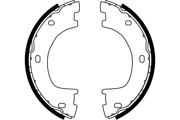Brake Shoe Set, parking brake TRW Braking 