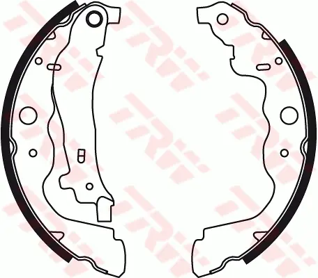 Brake Shoe Set TRW Braking 