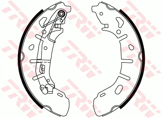 Brake Shoe Set TRW Braking 