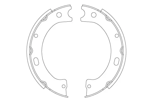 Brake Shoe Set, parking brake TRW Braking 