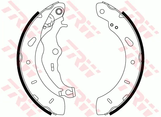 Brake Shoe Set TRW Braking 