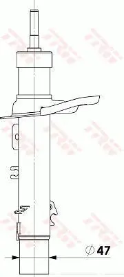 Shock Absorber TRW Shock absorber 