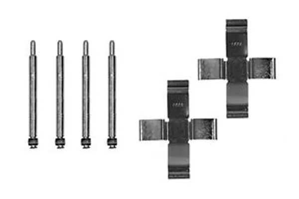Accessory Kit, disc brake pad TRW Braking 