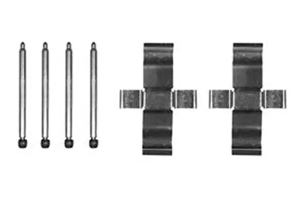 Accessory Kit, disc brake pad TRW Braking 