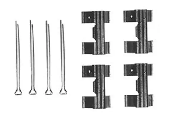 Accessory Kit, disc brake pad TRW Braking 