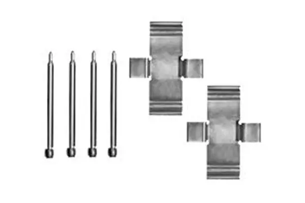 Accessory Kit, disc brake pad TRW Braking 