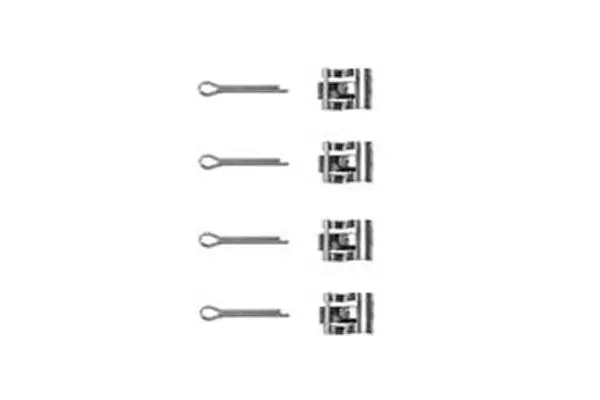 Accessory Kit, disc brake pad TRW Braking 