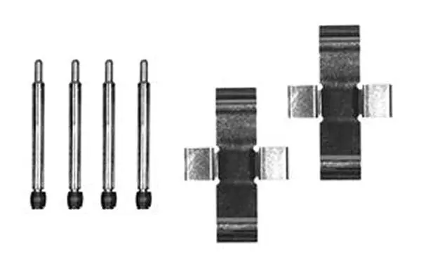 Accessory Kit, disc brake pad TRW Braking 