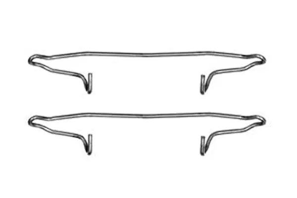 Accessory Kit, disc brake pad TRW Braking 