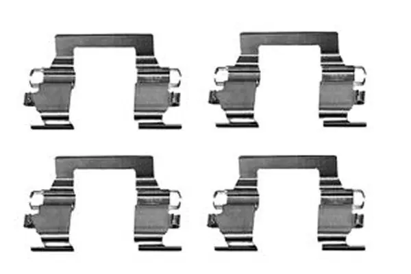 Accessory Kit, disc brake pad TRW Braking 