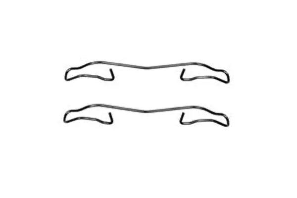 Accessory Kit, disc brake pad TRW Braking 