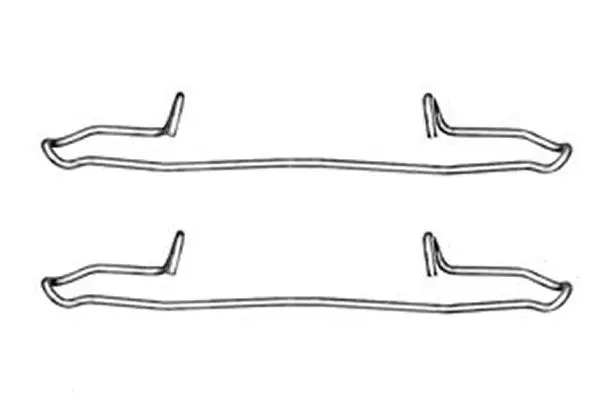 Accessory Kit, disc brake pad TRW Braking 