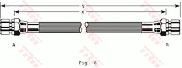Brake Hose TRW Braking 