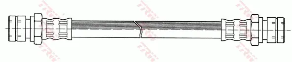 Brake Hose TRW Braking 