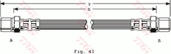Brake Hose TRW Braking 