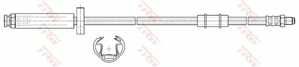 Brake Hose TRW Braking 