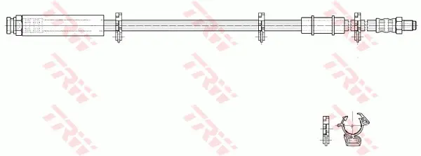 Brake Hose TRW Braking 