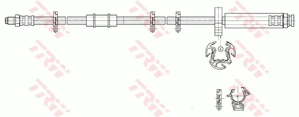 Brake Hose TRW Braking 