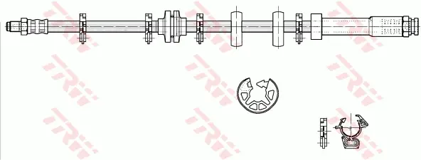 Brake Hose TRW Braking 