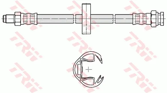Brake Hose TRW Braking 
