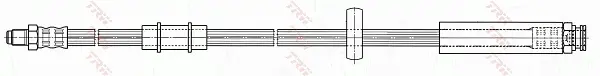Brake Hose TRW Braking 