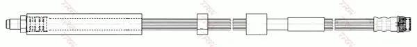 Brake Hose TRW Braking 