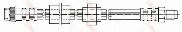 Brake Hose TRW Braking 