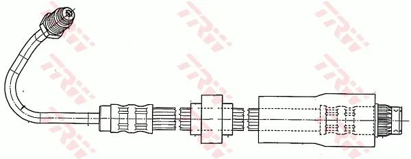 Brake Hose TRW Braking 