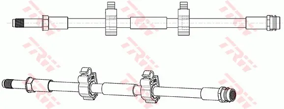 Brake Hose TRW Braking 