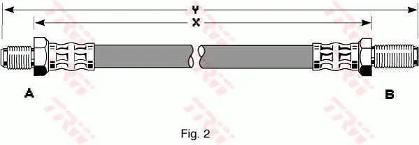 Brake Hose TRW Braking 