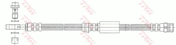 Brake Hose TRW Braking 