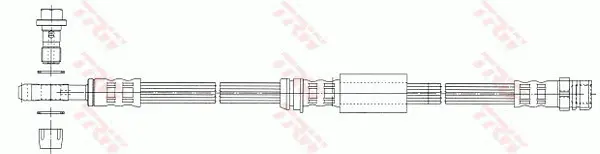 Brake Hose TRW Braking 